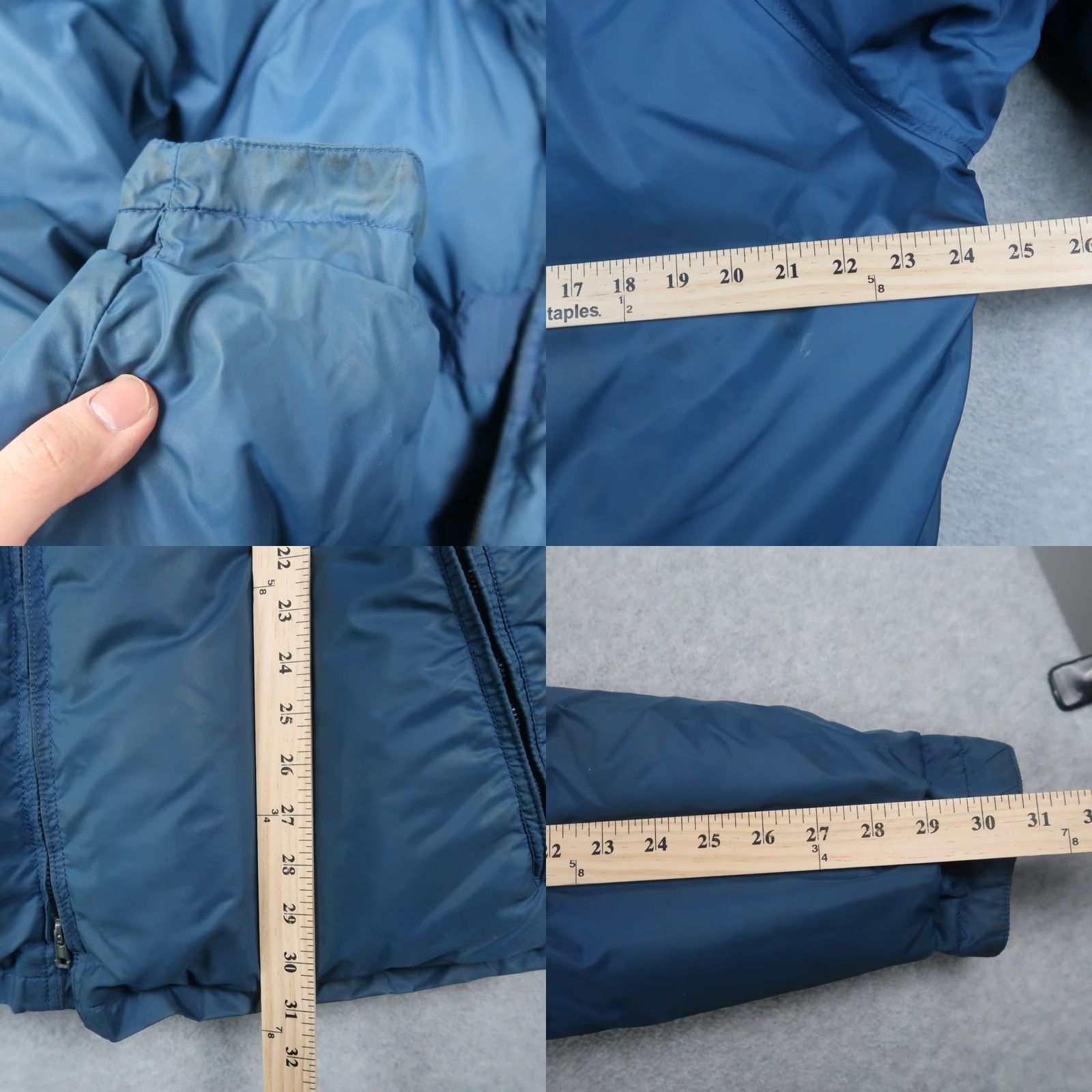 CO VINTAGE Gerry Ski Jacket Down Parka Blue L Mens Parka Ski Jacket 60s 1960s Down Puffer Size US L / EU 52-54 / 3 - 10 Thumbnail