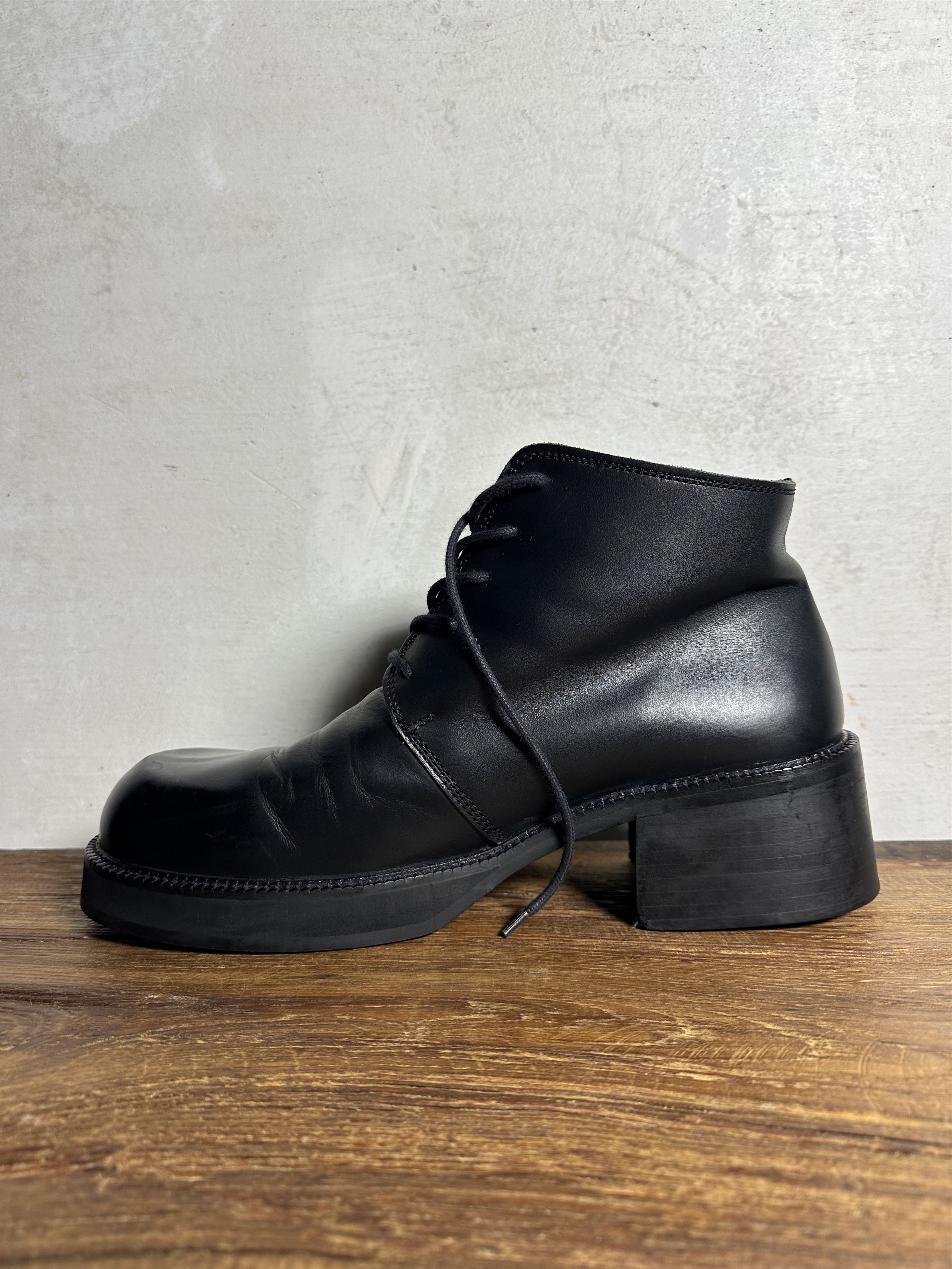 Handmade Custom Ordered High Heel Mens Boots Size US 12 / EU 45 - 3 Thumbnail