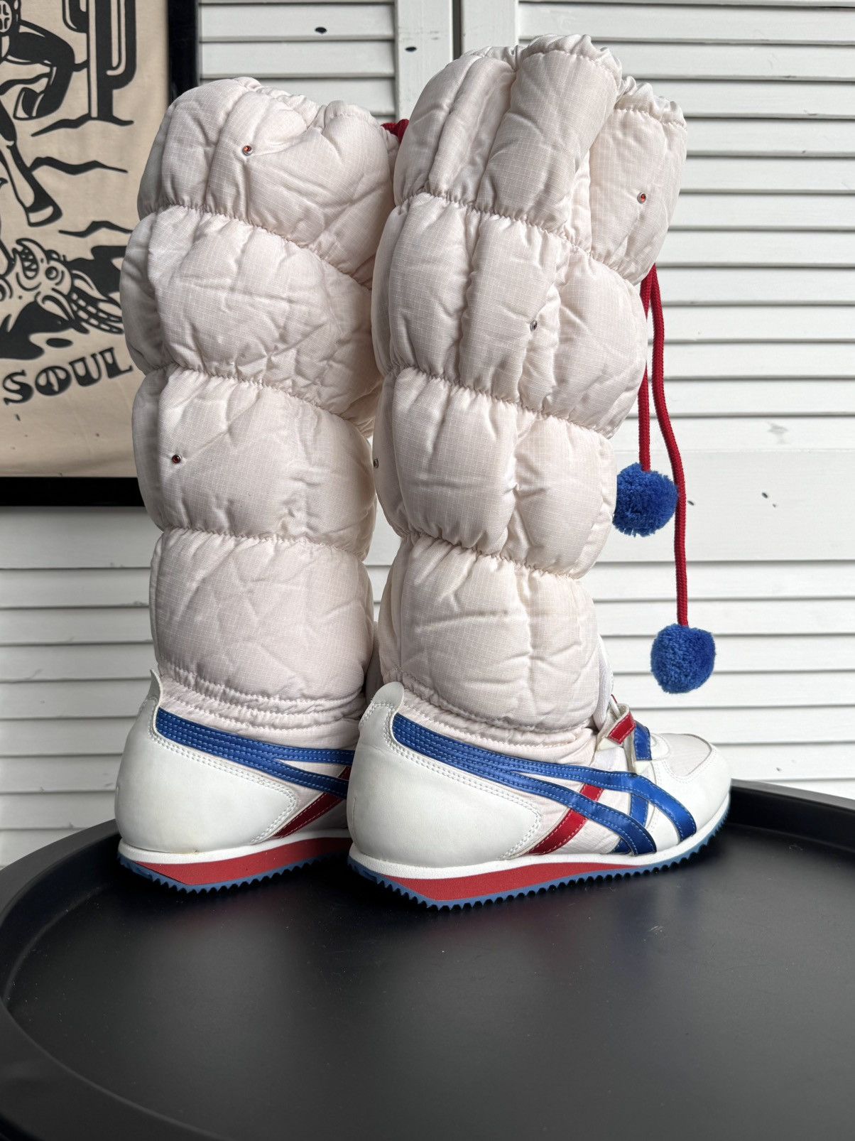 Asics Vintage ASICS Onitsuka Tiger Fur Snow Ski Boots High Y2K Size US 4 / IT 34 - 15 Thumbnail