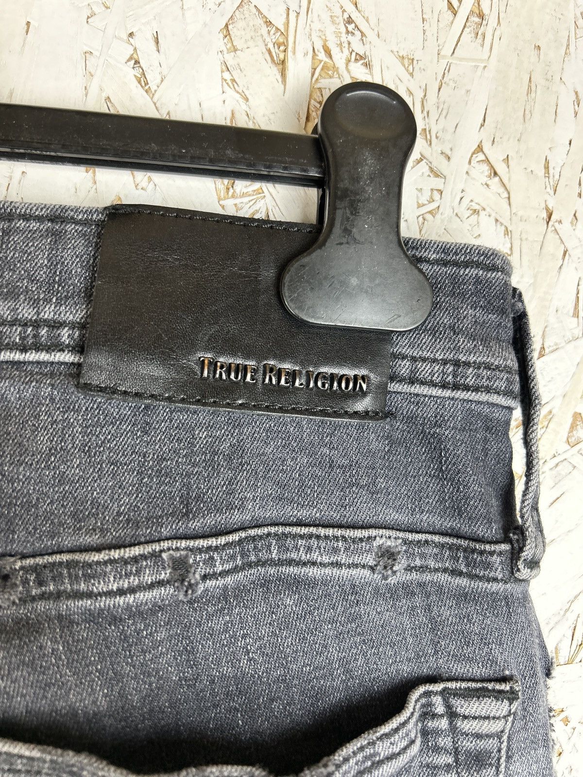 True Religion True Religion Marco Relaxed Taper Slim Denim Jeans Grey 30 Size US 30 / EU 46 - 3 Thumbnail