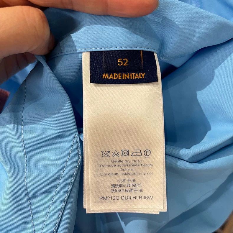 Louis Vuitton LOUIS VUITTON Blue reversible with full logo jacket Size US L / EU 52-54 / 3 - 5 Thumbnail