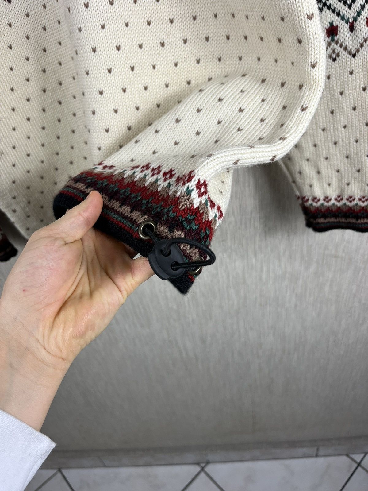 Dale Of Norway × Vintage Vintage Dale of Norway wool heavy patterned zip sweater knit Size US S / EU 44-46 / 1 - 18 Thumbnail