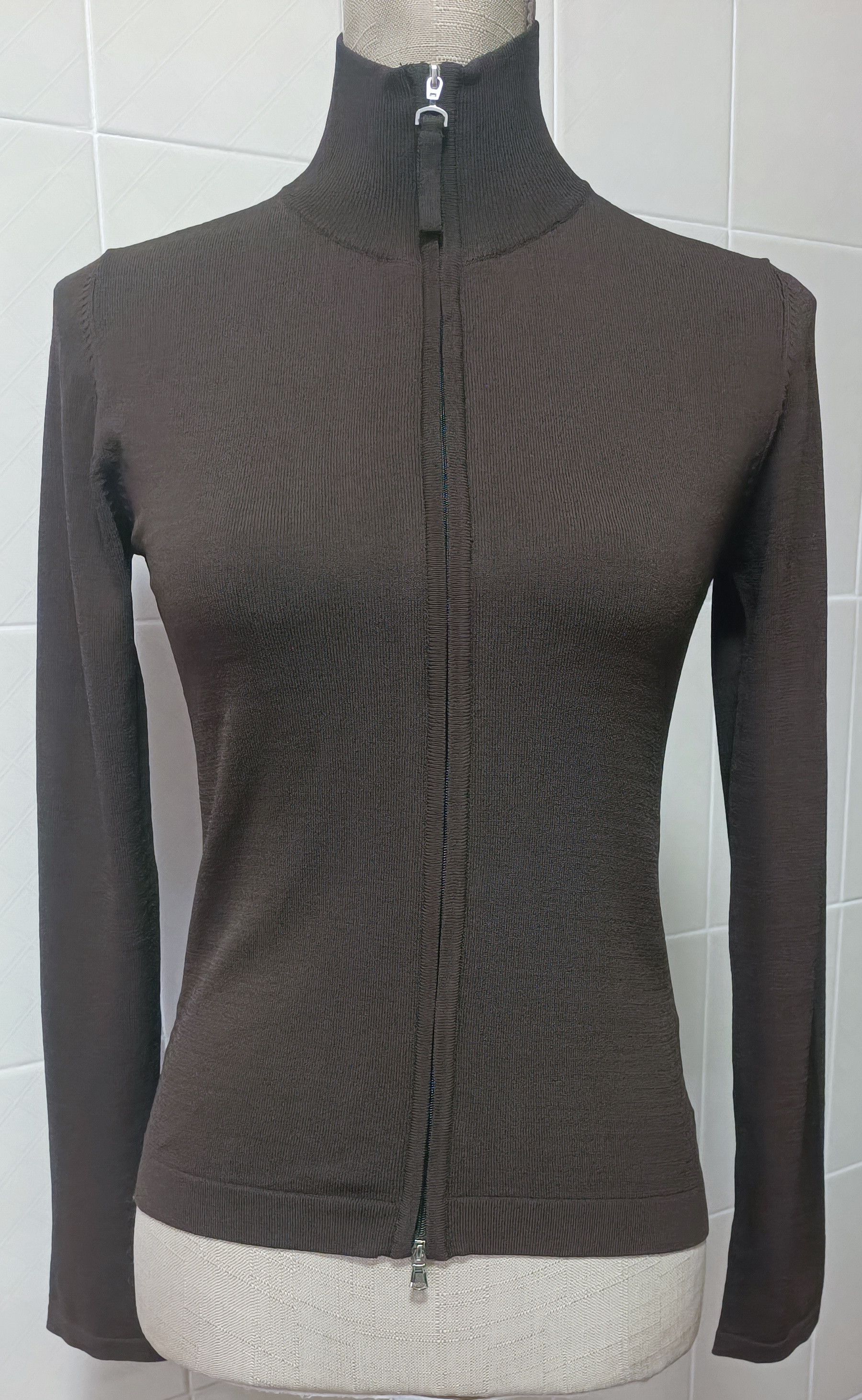 Jean Paul Gaultier Brown jacket with yellow and red rhinestones Size M / US 6-8 / IT 42-44 - 3 Thumbnail