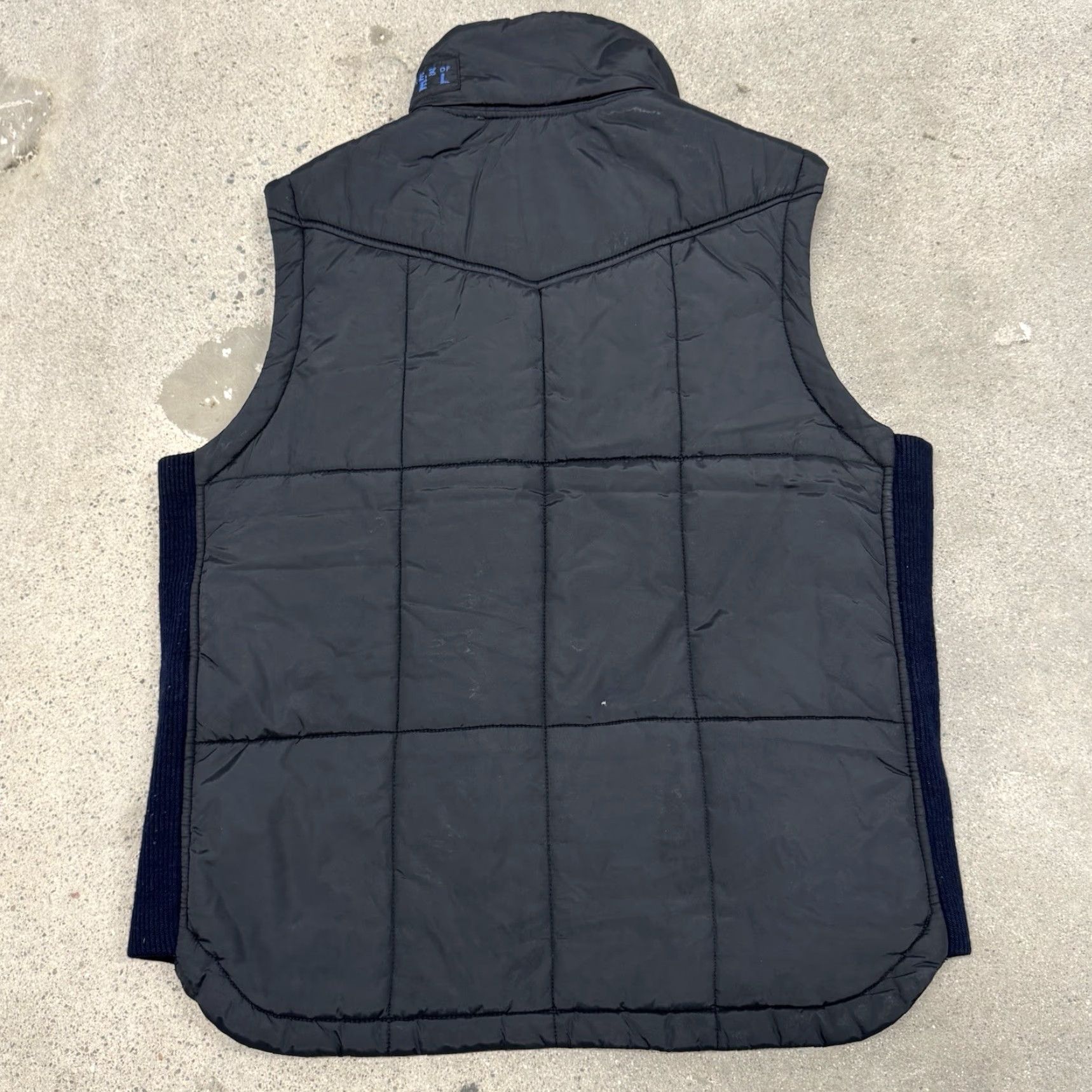 Diesel DIESEL Men's Vest Zip up Size Small Blue Size US S / EU 44-46 / 1 - 4 Thumbnail