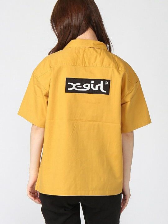 Hysteric Glamour X-Girl Box Logo Button Shirt Size US S / EU 44-46 / 1 - 2 Thumbnail