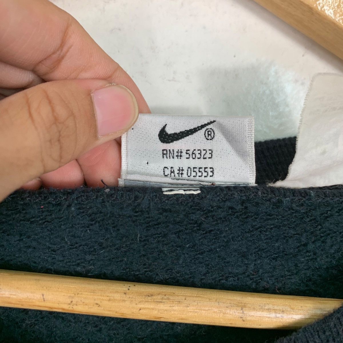 Nike NIKE Silver Tag Fan Big Logo Crewneck Sweatshirt #1175-C54 Size US M / EU 48-50 / 2 - 11 Thumbnail