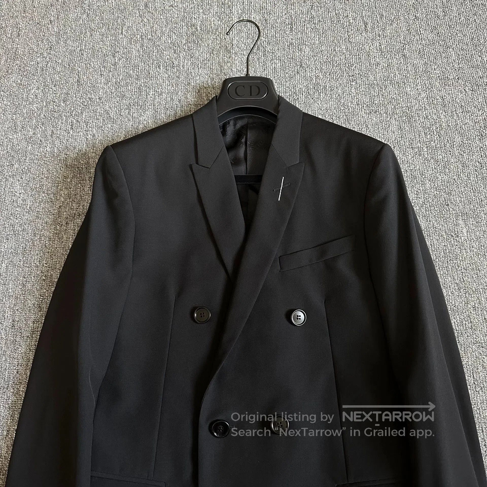 Dior dior double-breasted suit jacket 18ss. Size US M / EU 48-50 / 2 - 3 Thumbnail