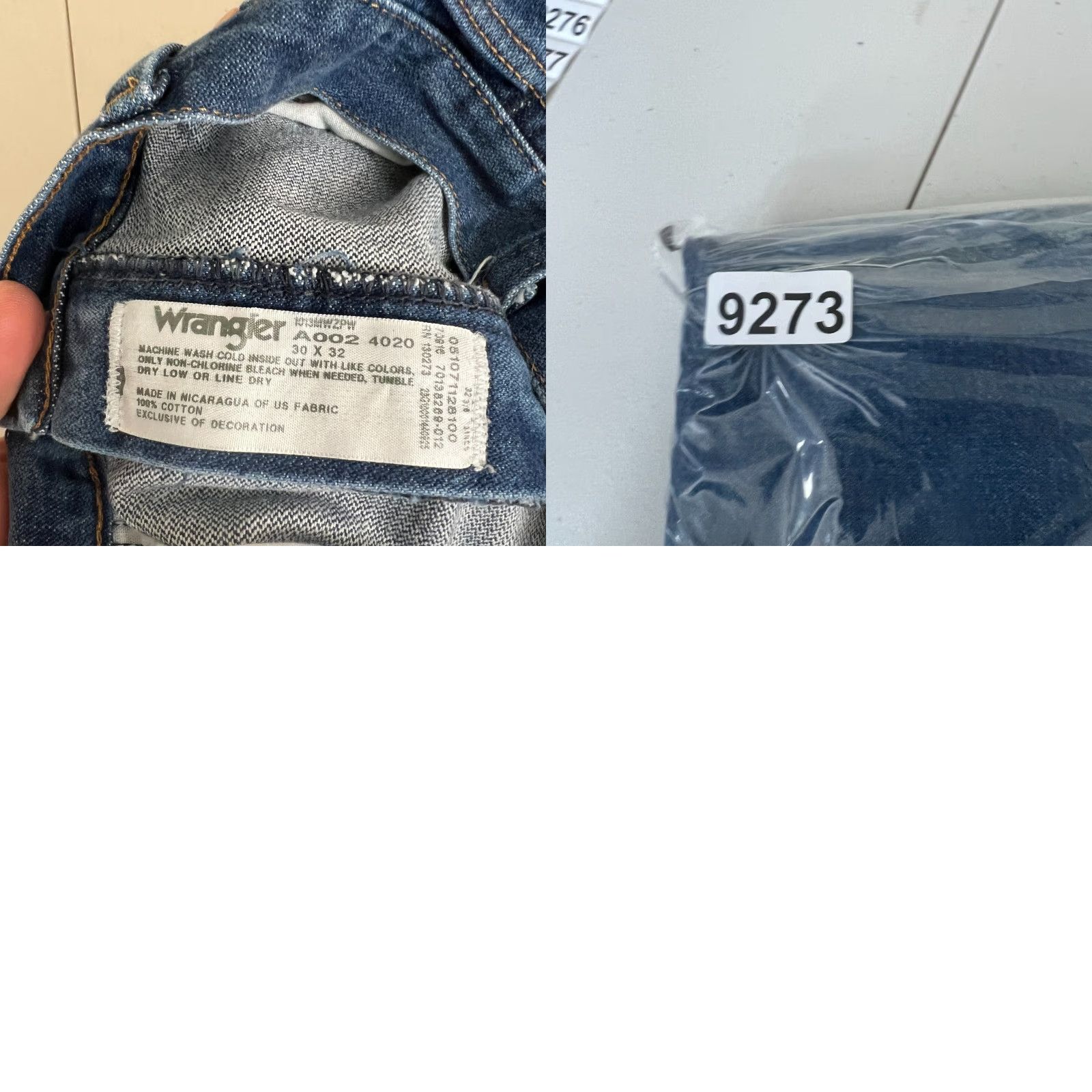 Wrangler Wrangler Jeans 1013MWZ Men 30 Blue Denim 30X32 Straight 5-Pocket Regular Size Wrangler Size US 30 / EU 46 - 9 Thumbnail