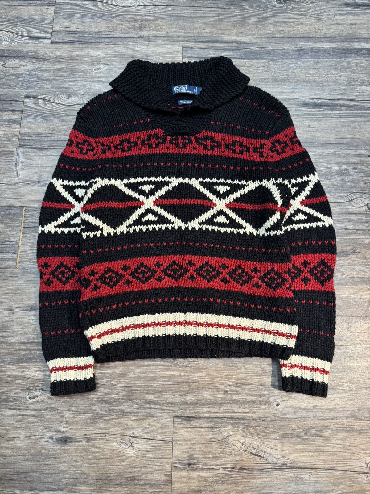 Polo Ralph Lauren Ralph Lauren Handknit Cowl Sweater *RARE* Size US M / EU 48-50 / 2 - 1 Thumbnail