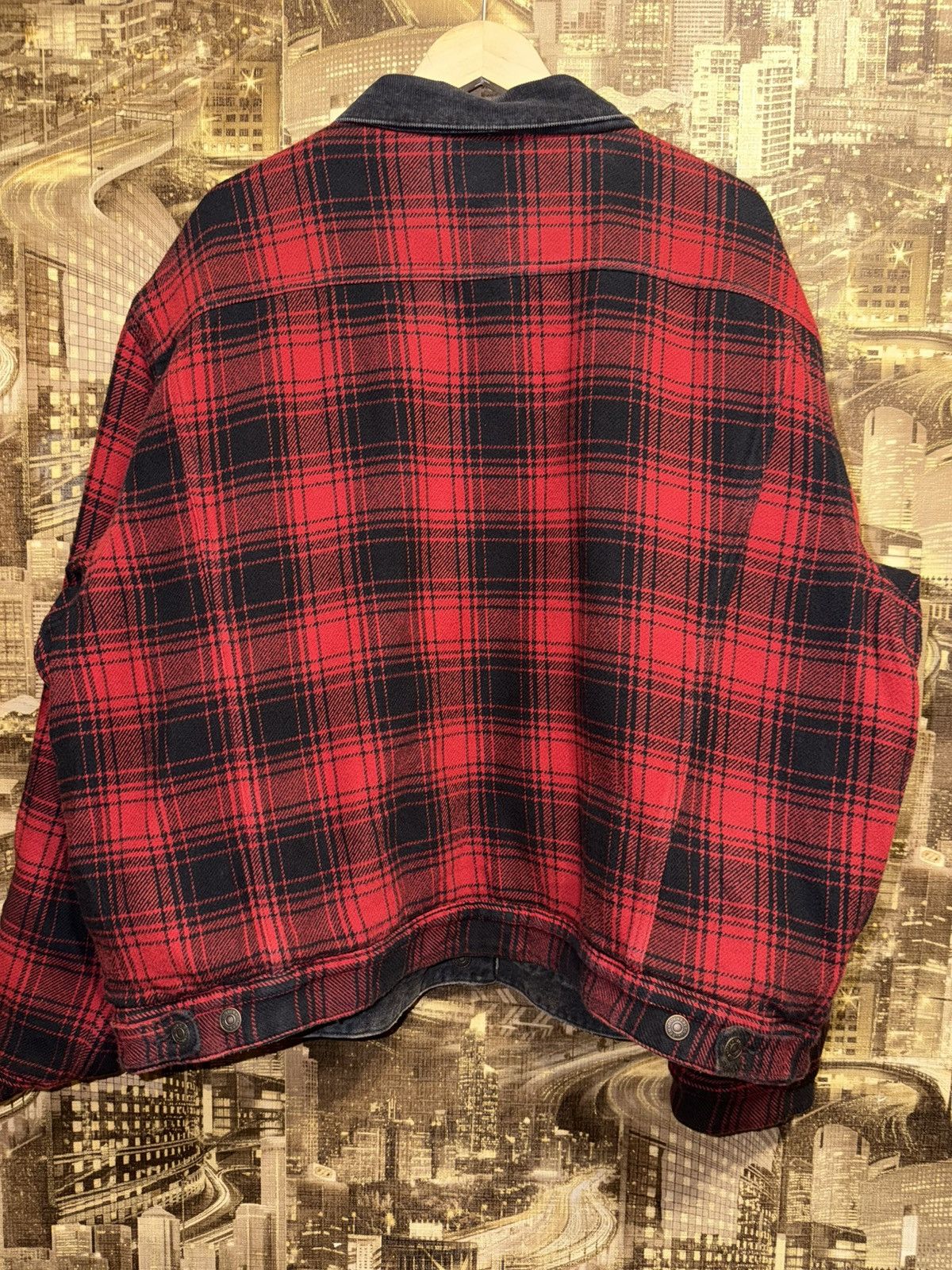 Polo Ralph Lauren Polo Ralph Lauren Reversible Trucker Jacket Foxdale Black Size US XXL / EU 58 / 5 - 18 Thumbnail