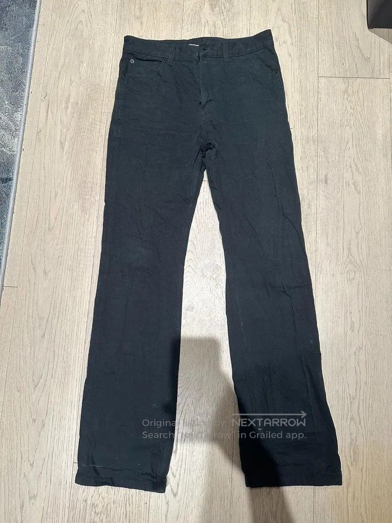 Saint Laurent Paris Saint Laurent D25 Black Flare Jeans. Size US 30 / EU 46 - 1 Thumbnail