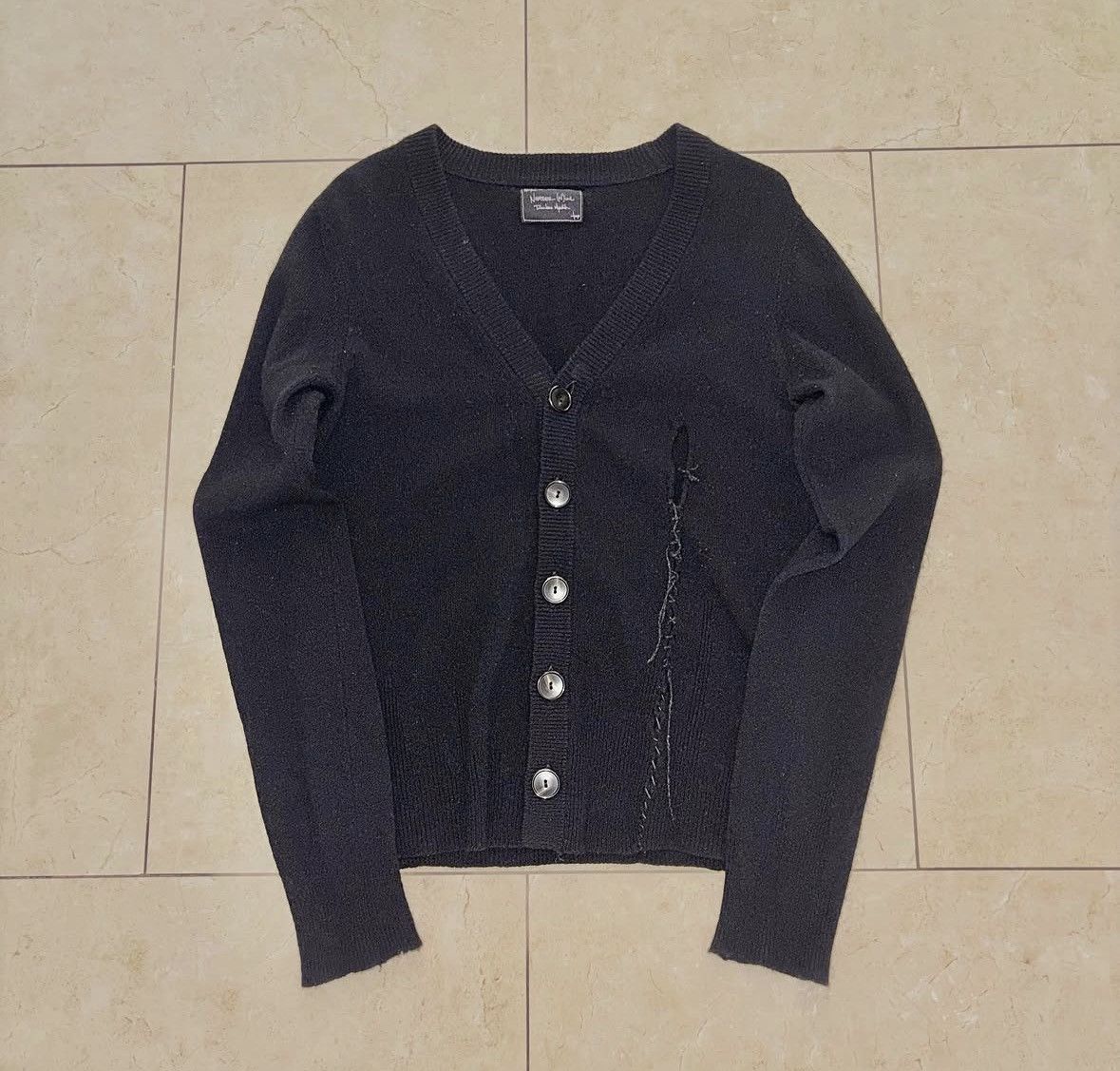 トップス Number (N)ine scar cardigan Number (N)ine Number Nine Scar Cardigan | Grailed