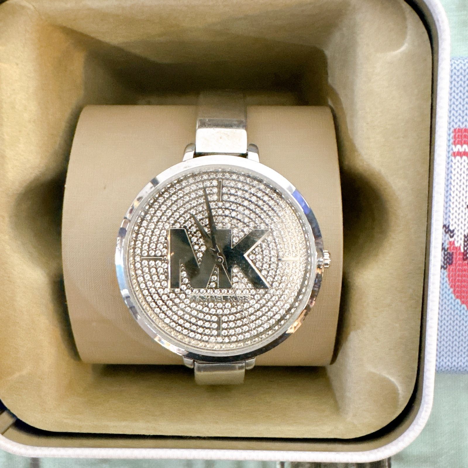 Michael Kors Michael Kors MK4432 Charley Pavé Silver-Tone Watch Size ONE SIZE - 2 Thumbnail