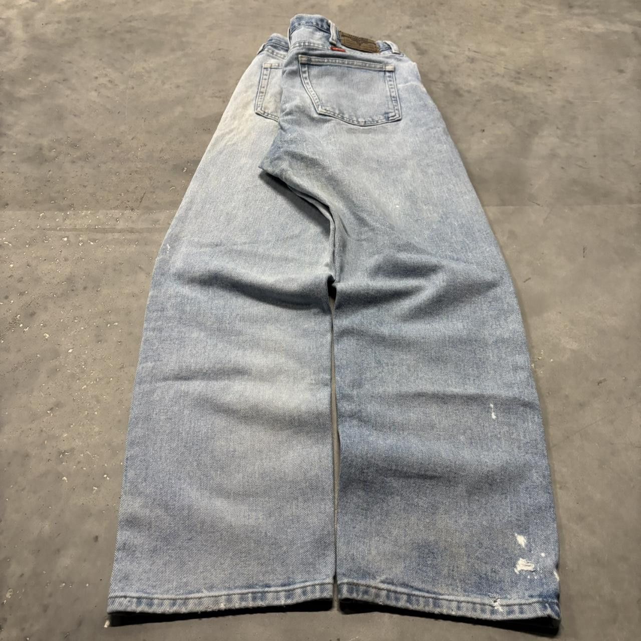 Japanese Brand × Vintage Vintage Y2K/2000s Light Blue Wash Essential Denim Jeans! Size US 34 / EU 50 - 4 Thumbnail
