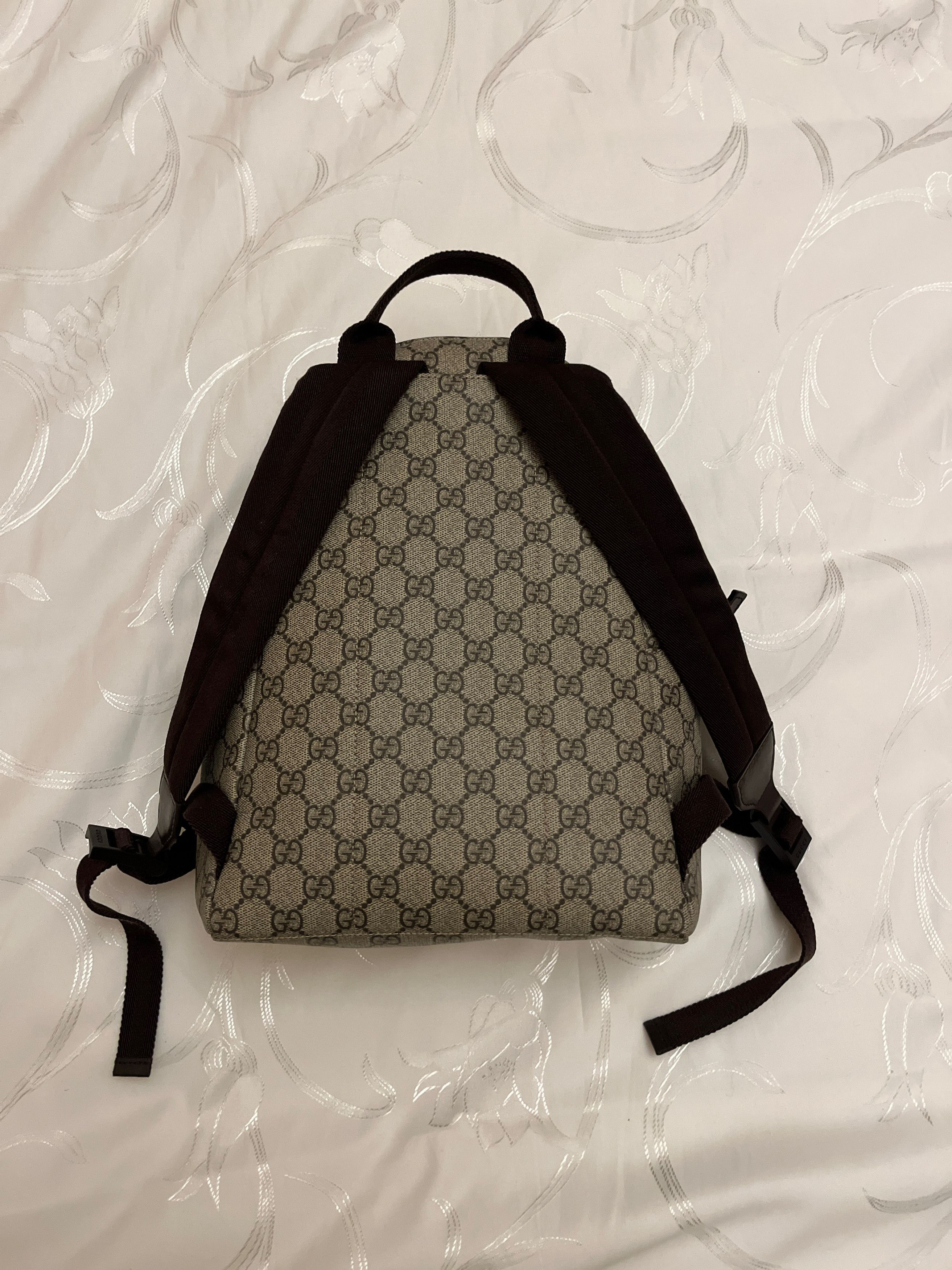 Gucci Gucci Kids GG supreme canvas backpack Size ONE SIZE - 3 Thumbnail