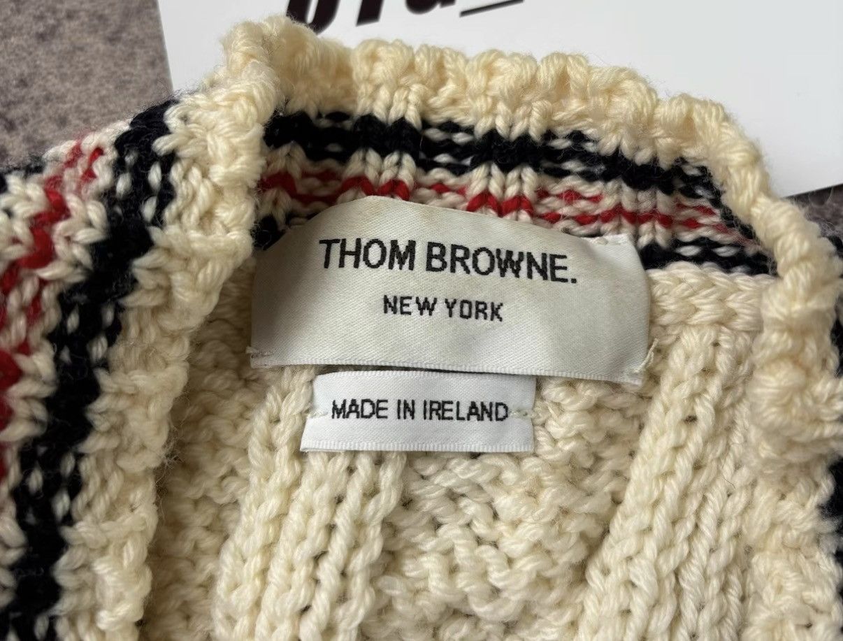 Thom Browne Thom Browne Wool Knit Cardigan Size US S / EU 44-46 / 1 - 4 Thumbnail