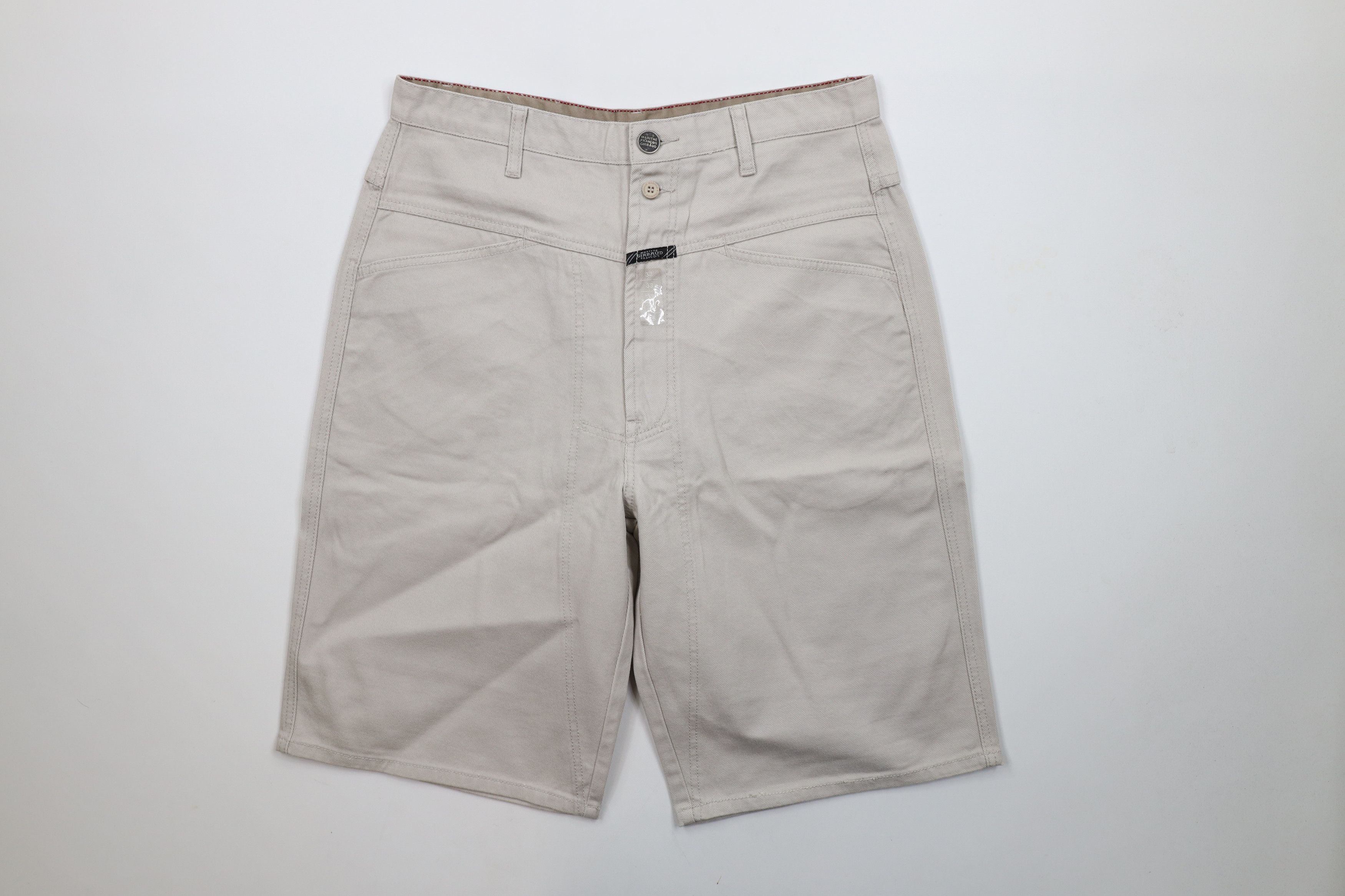 Marithe + Francois Girbaud × Vintage Deadstock Vintage 90s Marithe Francois Girbaud Denim Shorts Size US 33 - 1 Thumbnail