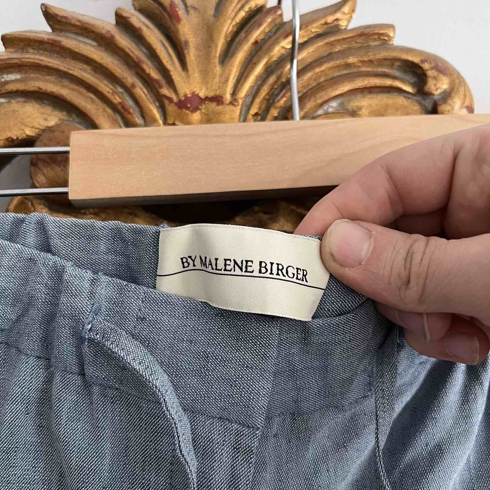 By Malene Birger × Designer By Malene Birger Linen Pants Sz 44 Size 30" / US 8 / IT 44 - 3 Thumbnail