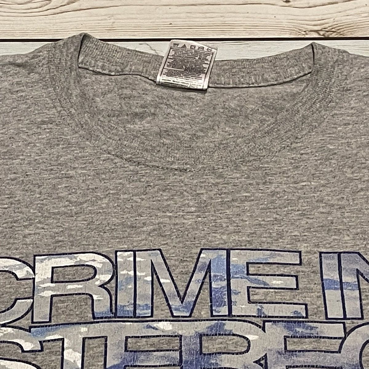 Band Tees Rare Vintage Crime In Stereo Band Tour T Shirt Hardcore Punk Size US M / EU 48-50 / 2 - 5 Thumbnail