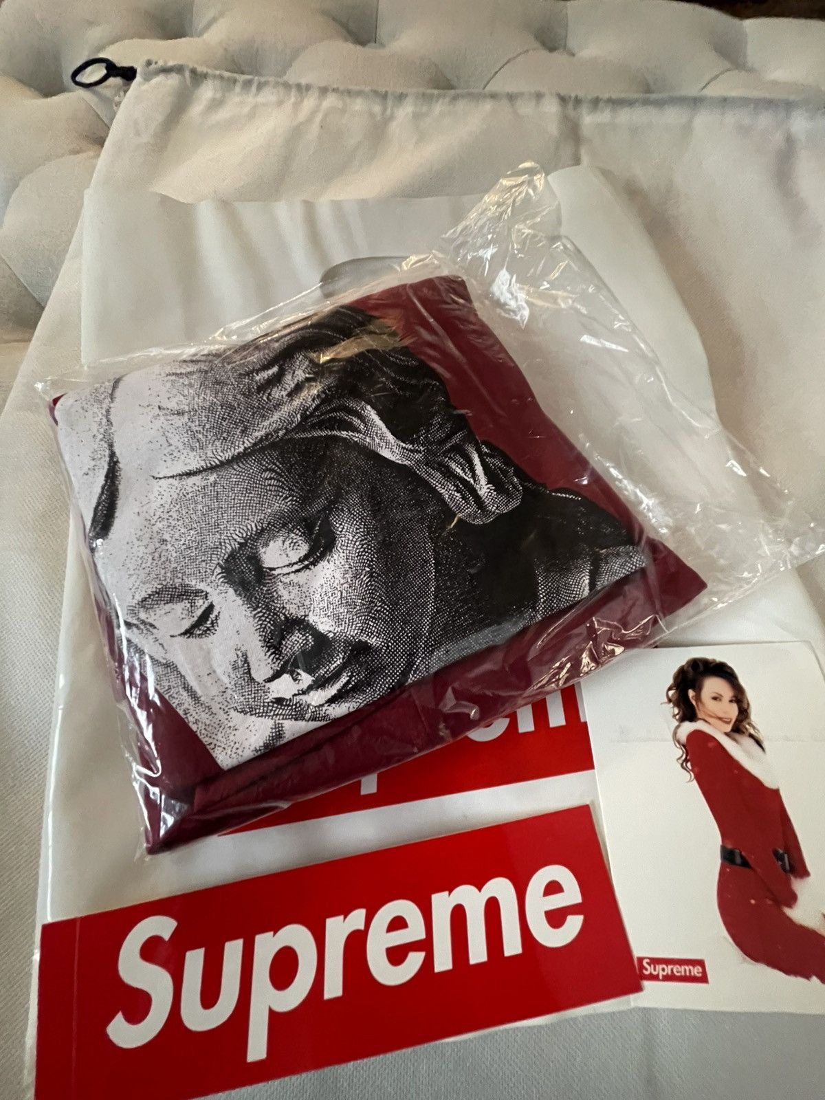 Supreme SUPREME EVERYWHERE TEE-CARDINAL XL Size US XL / EU 56 / 4 - 6 Thumbnail