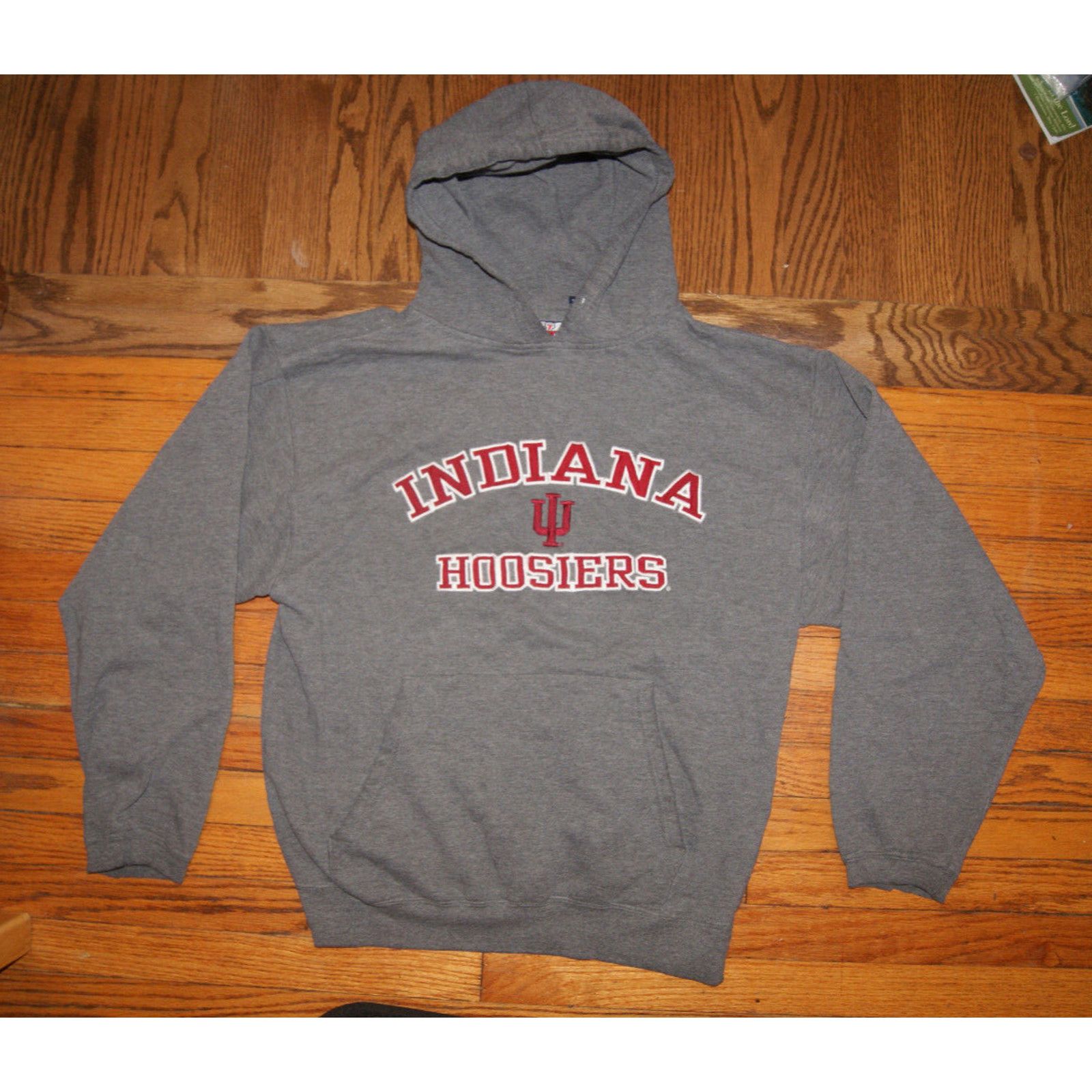 Other Indiana Hoosiers IU M Hoodie Sweatshirt Spell Embroidered Size US M / EU 48-50 / 2 - 1 Thumbnail