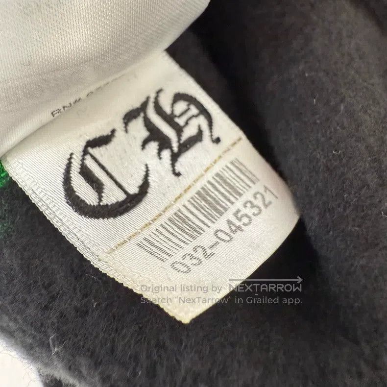 Chrome Hearts CHROME HEARTS Size S Black graffiti hoodie Size US S / EU 44-46 / 1 - 5 Thumbnail