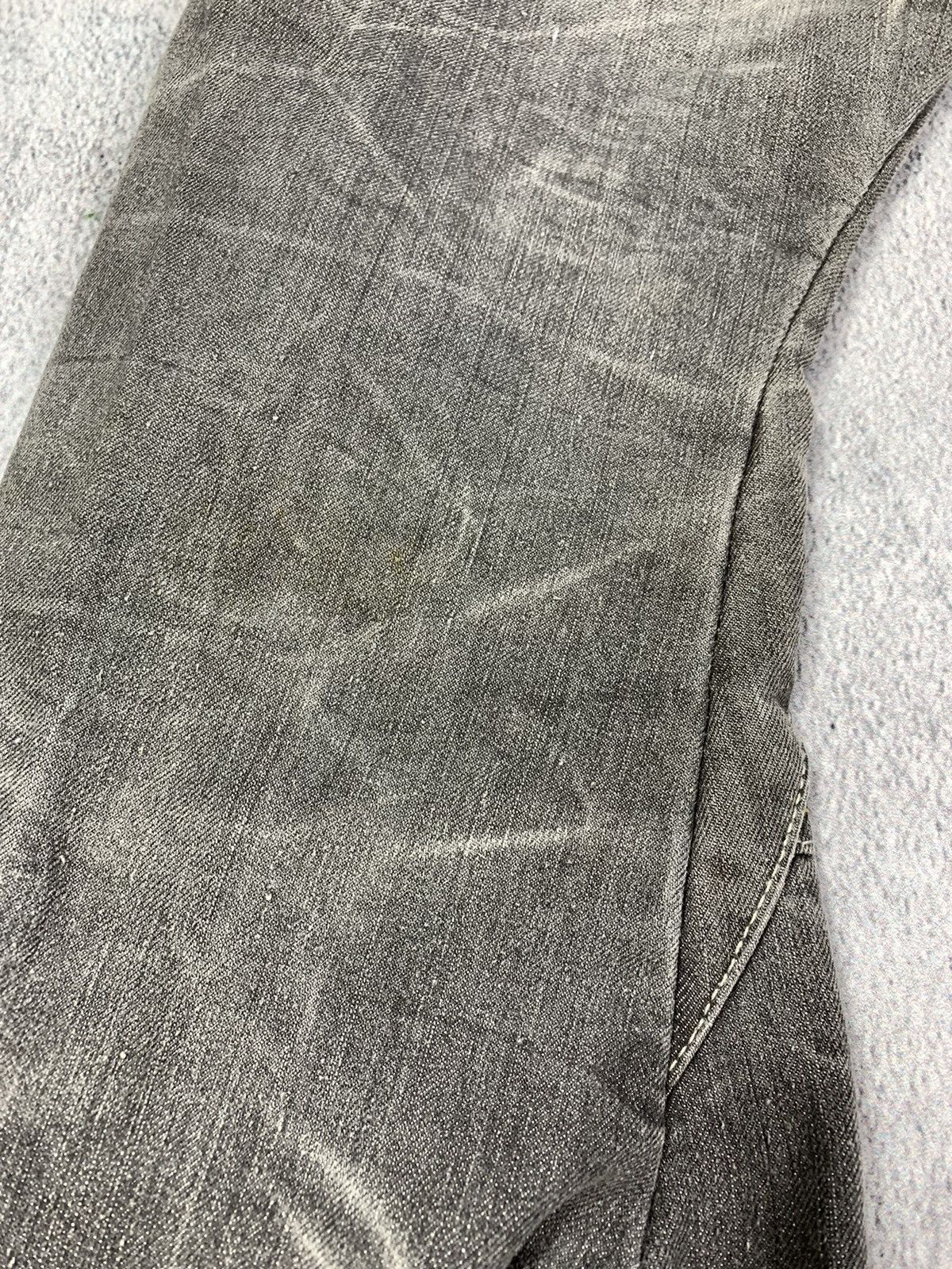 Japanese Brand × Vintage Vintage Y2K Japanese cuff denim jeans streetwear size 32x30 Size US 32 / EU 48 - 4 Thumbnail