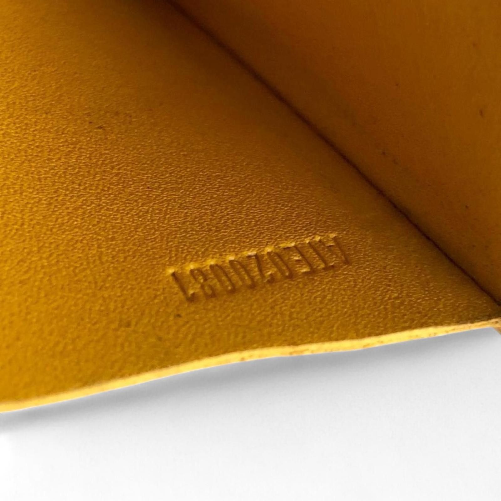 Goyard Goyard - Yellow Patterned Leather Wallet Size ONE SIZE - 8 Thumbnail