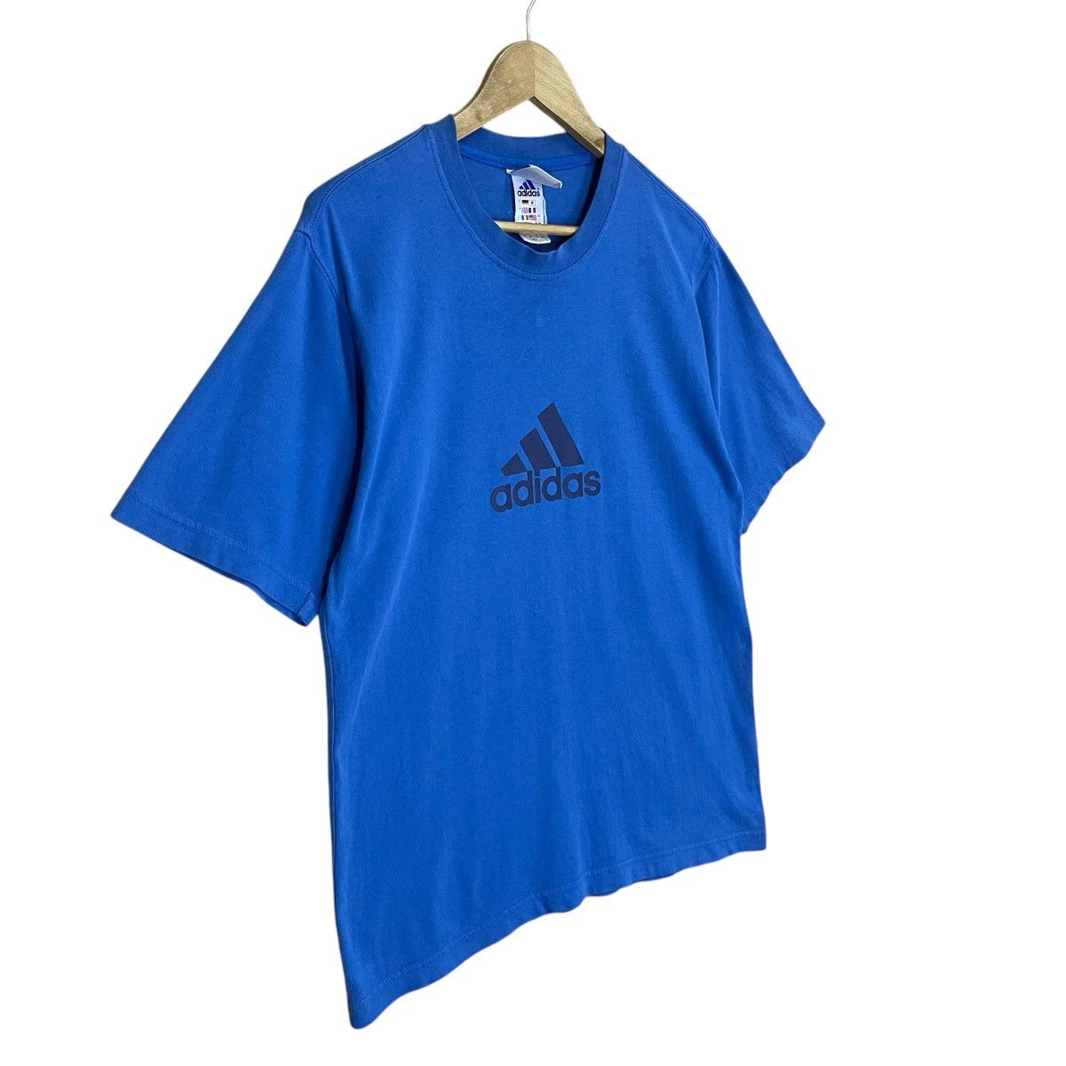 Adidas × Japanese Brand Adidas Big Logo Shortsleeve Tee Size US M / EU 48-50 / 2 - 2 Thumbnail