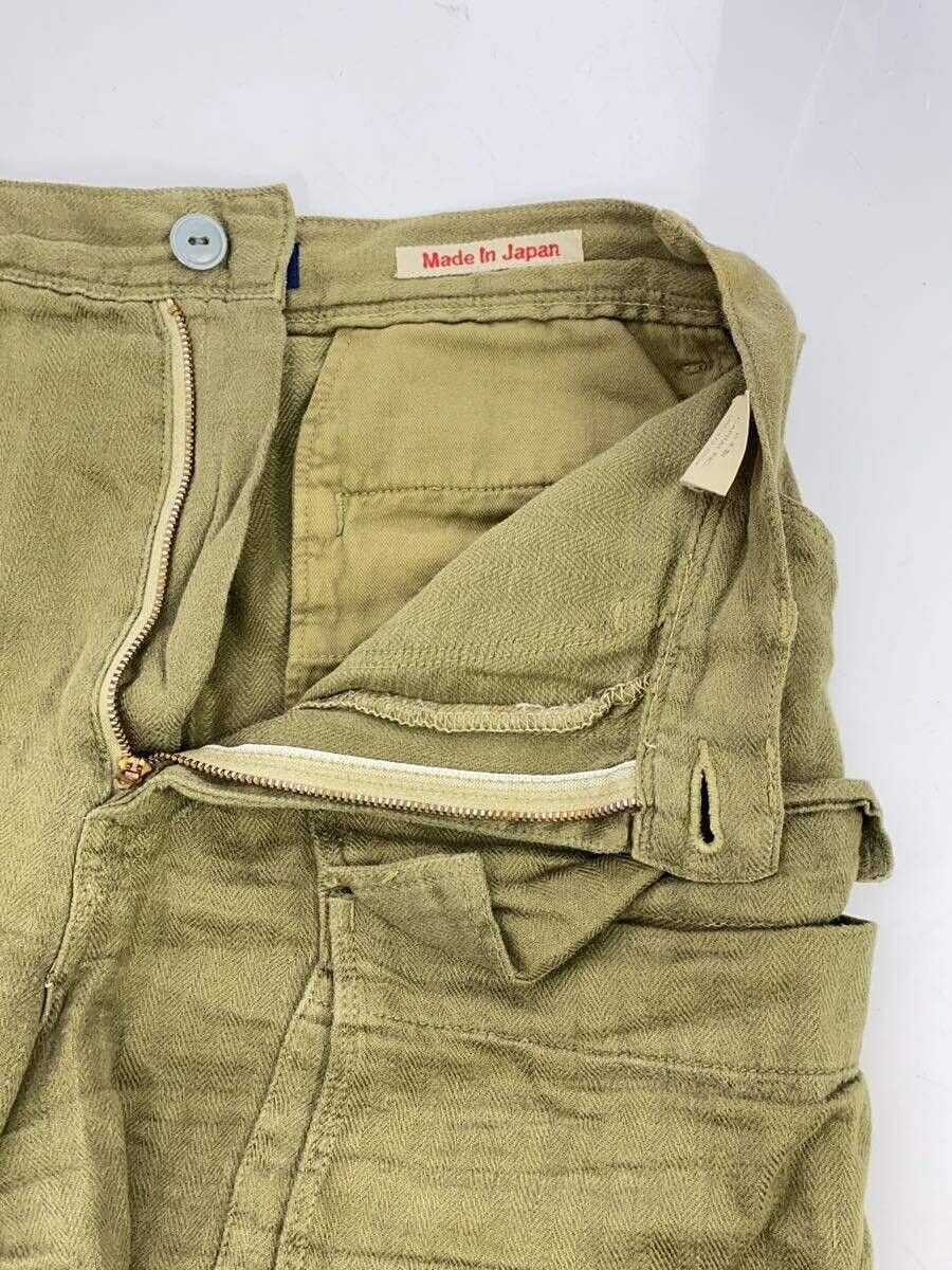 Kapital Military Cargo Linen Pants Size US 27 - 3 Thumbnail