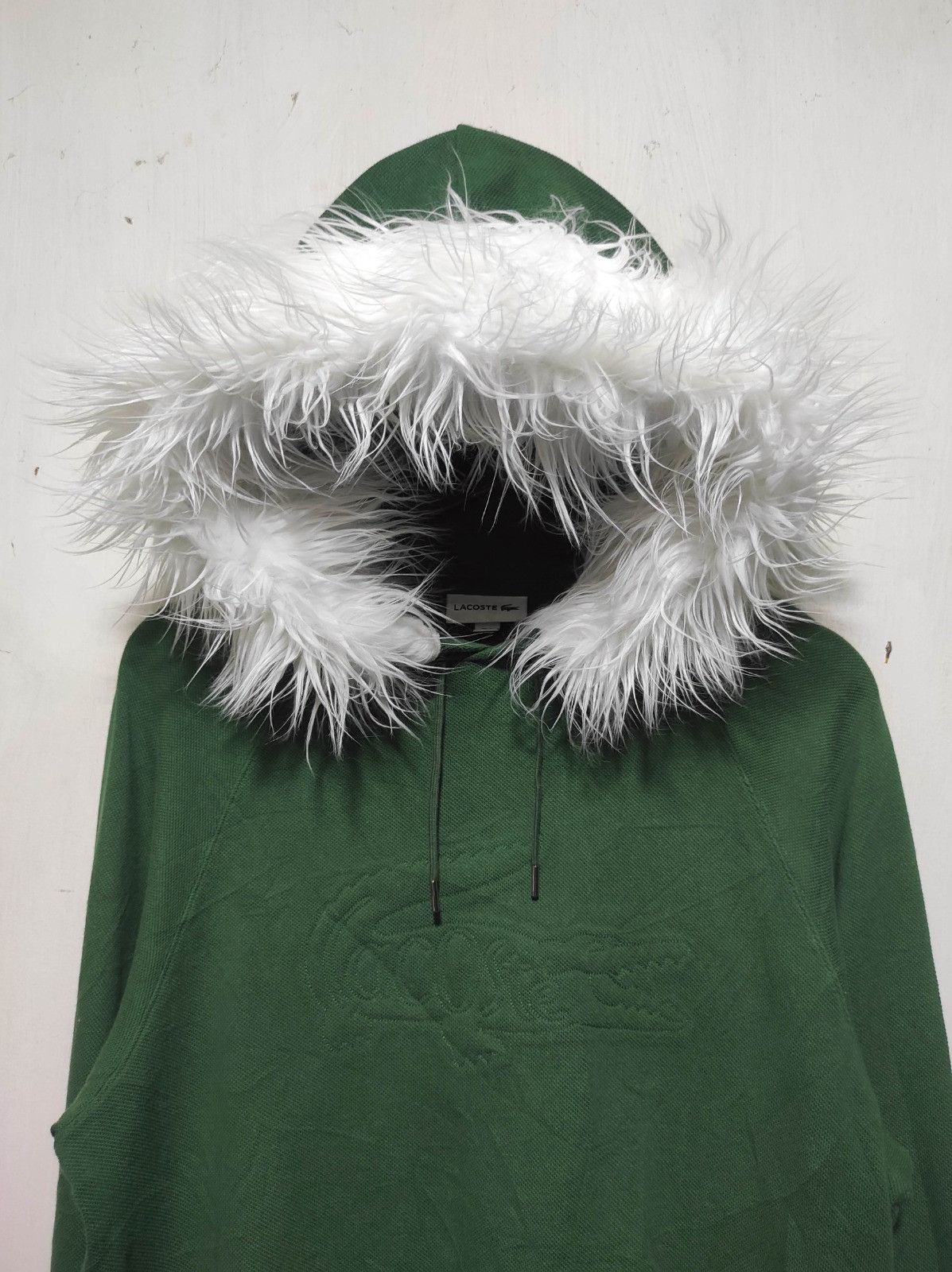 Lacoste Lacoste fur hoodie Size US S / EU 44-46 / 1 - 3 Thumbnail