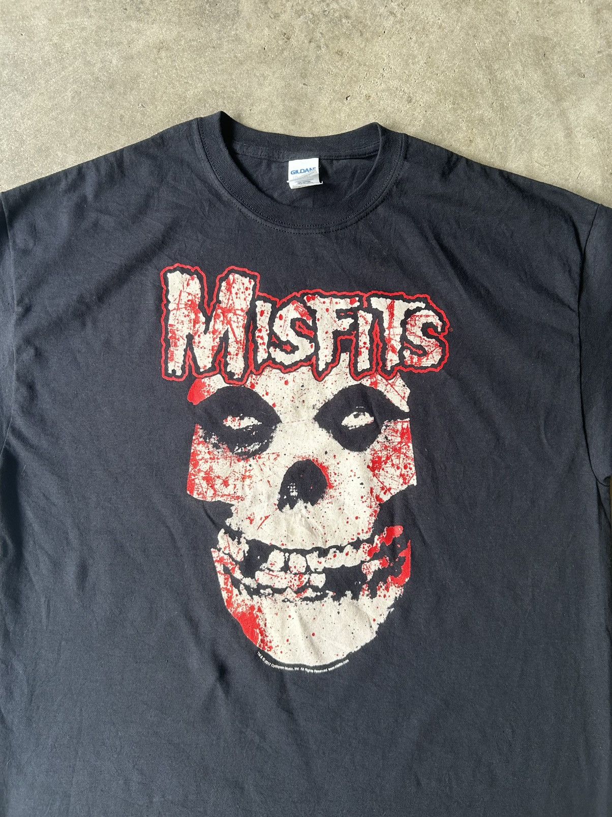 Band Tees Y2K Misfits Big Face Logo Shirt Size US XL / EU 56 / 4 - 2 Thumbnail