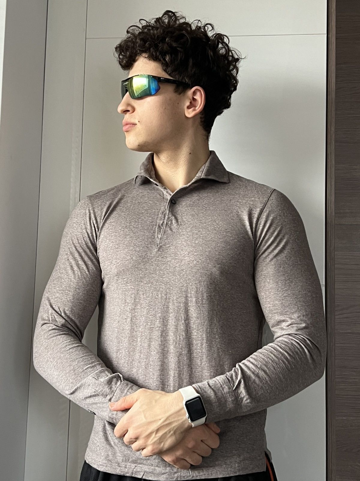 Gran Sasso ‼️Rare Luxury Gran Sasso Italy Virgin Wool 100% Button Polo ‼️ Size US L / EU 52-54 / 3 - 3 Thumbnail