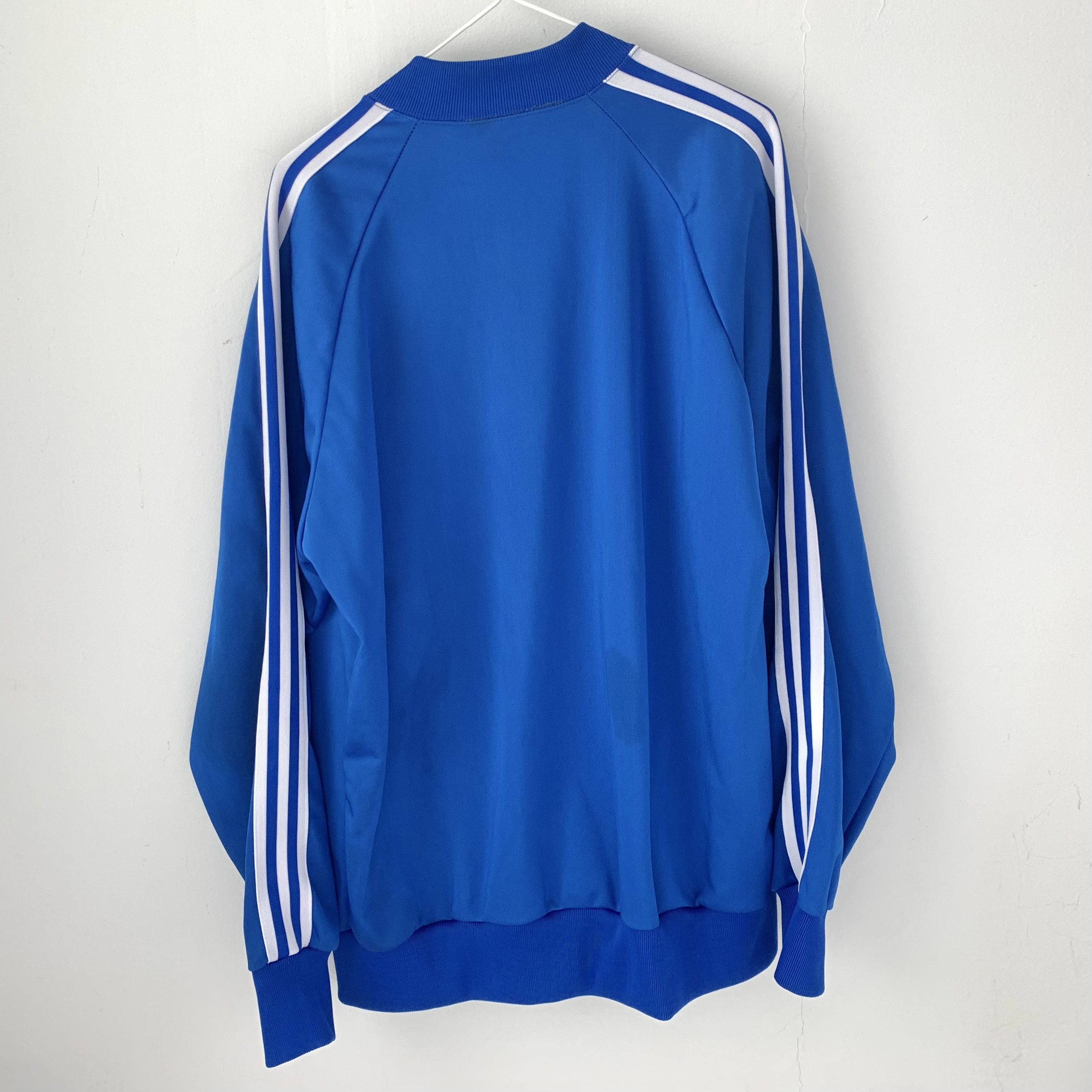Other Vintage 80s striped zipper warm-up jacket Size US L / EU 52-54 / 3 - 3 Thumbnail