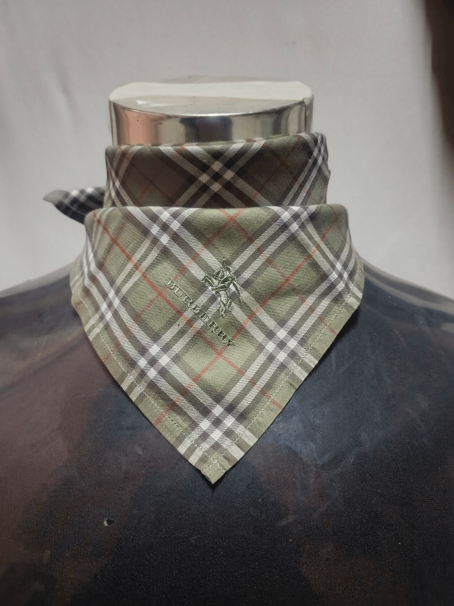 Burberry × Vintage Burberry Bandana/ Handkerchief / Neckerchief Size ONE SIZE - 1 Thumbnail