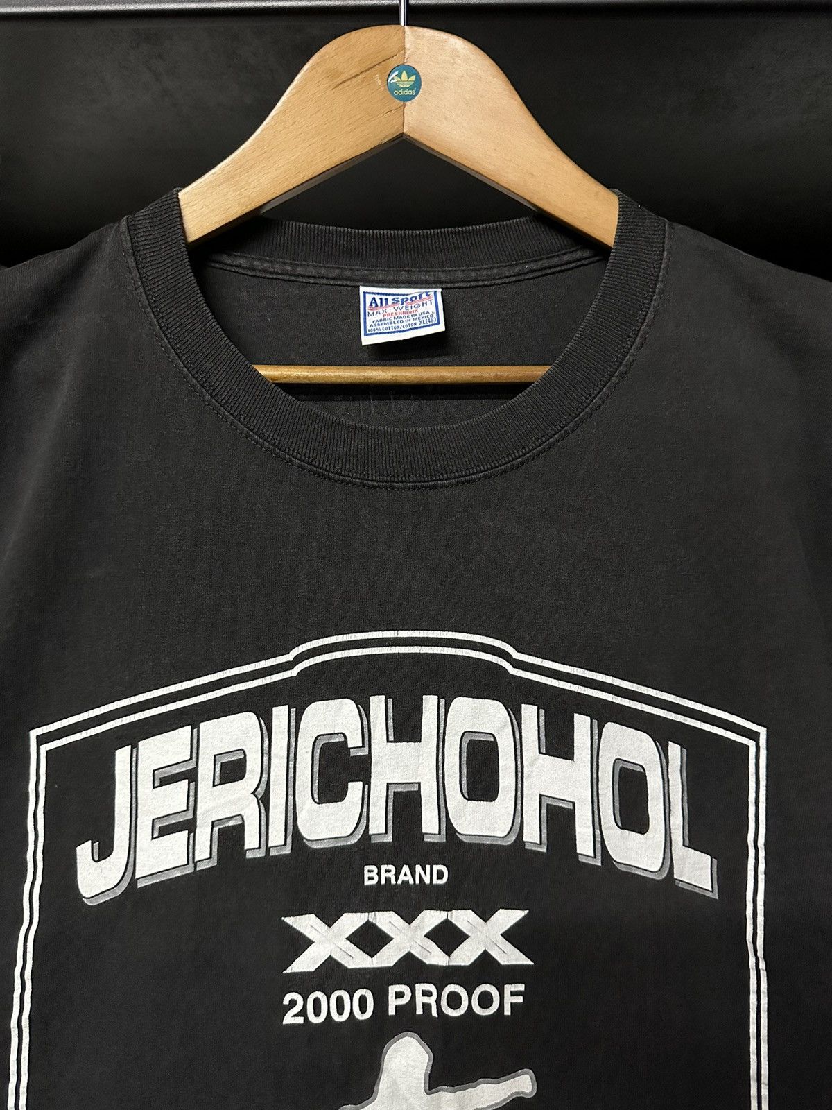 Vintage × WCW/nWo × WWF Vintage Jerichohol Y2j Wwf Faded Oversize Tee Size US XXL / EU 58 / 5 - 4 Thumbnail