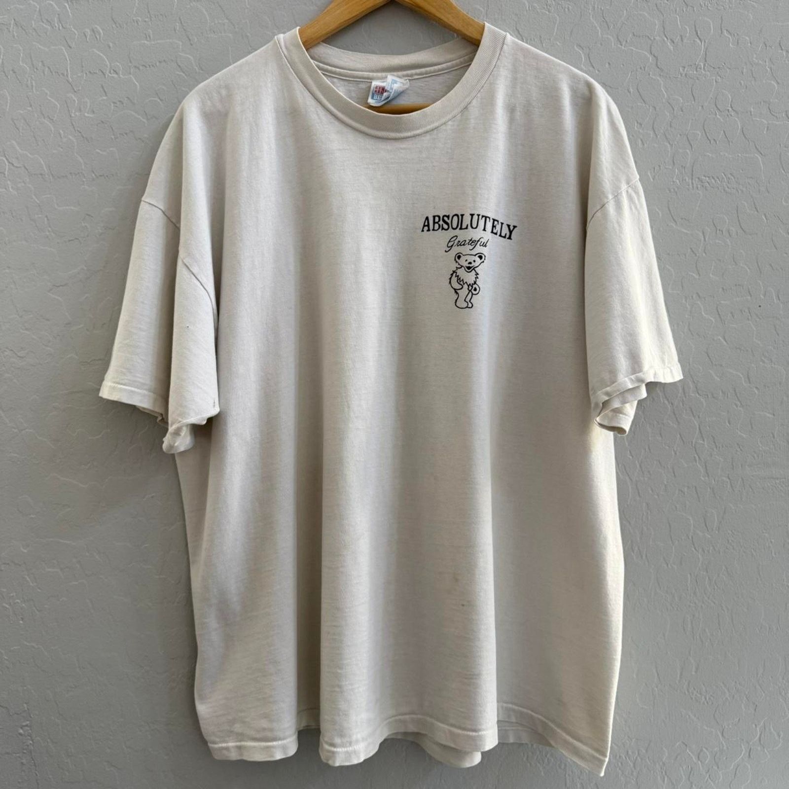 Hanes Vintage 90s grateful dead absolutely grateful vodka shirt Size US XL / EU 56 / 4 - 2 Thumbnail