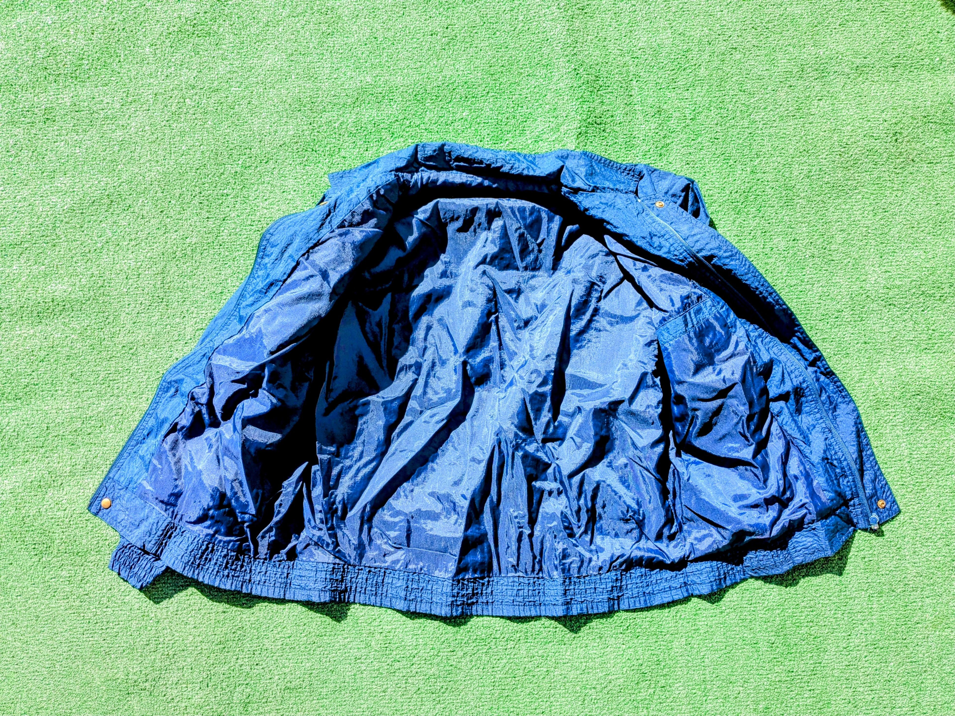 Other Retro Petite Windbreaker Light Zip-Up Bomber Jacket Coat Size M / US 6-8 / IT 42-44 - 5 Thumbnail