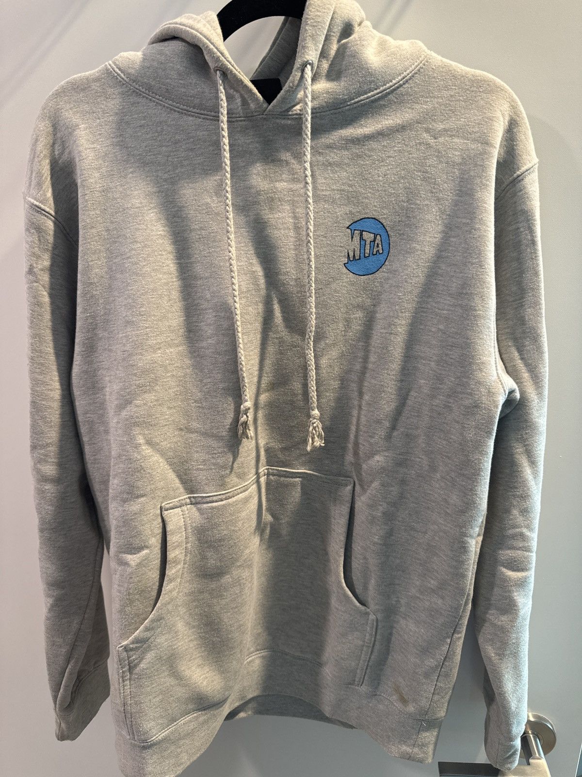 Only NY Only NY x MTA Broadway Local Hoodie, Heather Grey Size US S / EU 44-46 / 1 - 2 Thumbnail