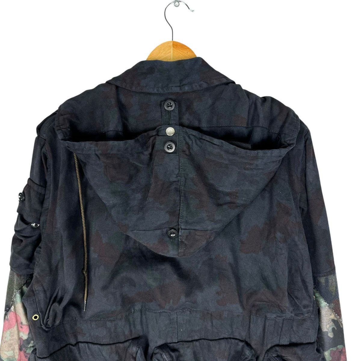 Japanese Brand 🔥VINTAGE SWISS M70 HOODIE BONDAGE CAMO JACKET Size US M / EU 48-50 / 2 - 9 Thumbnail