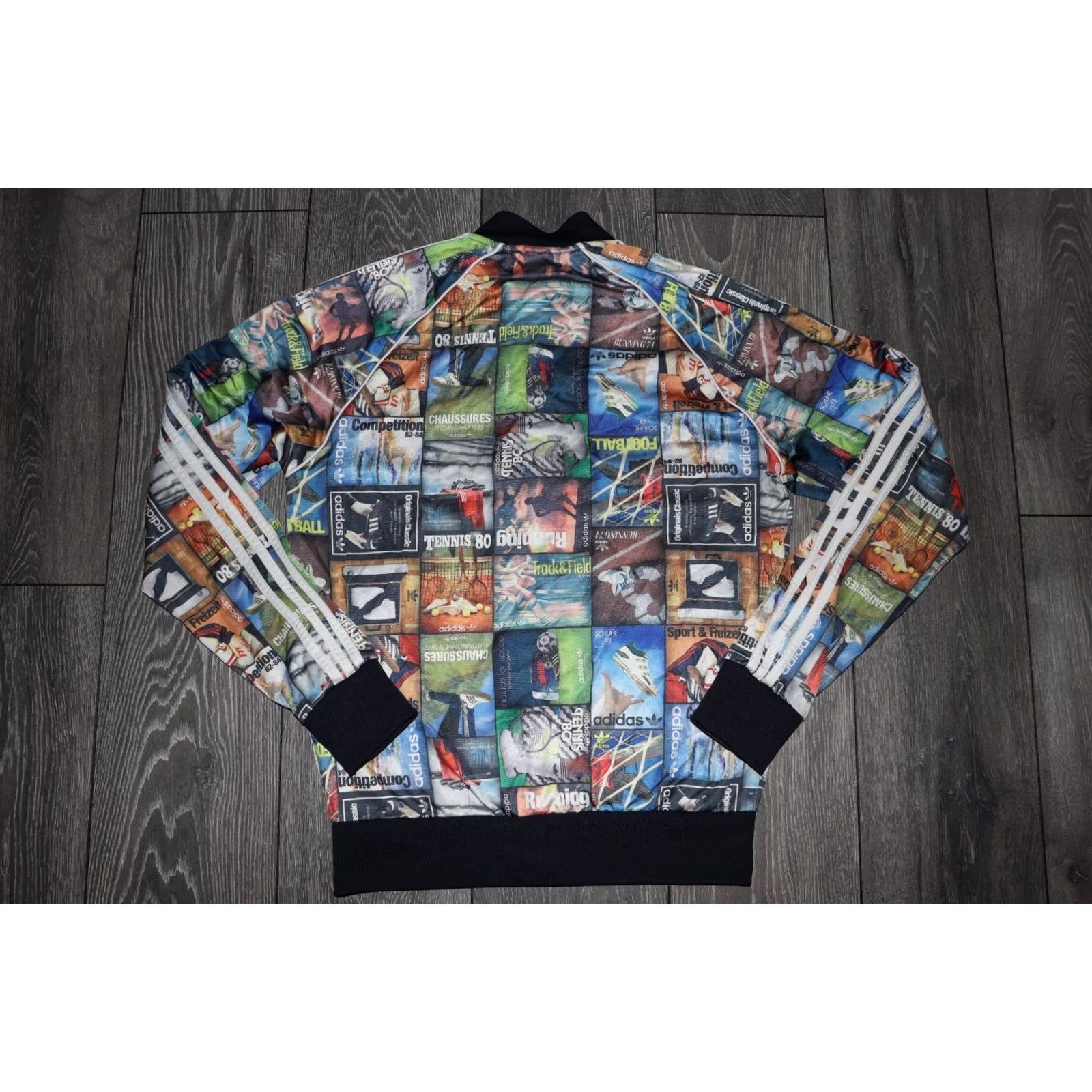 Adidas VINTAGE ADIDAS BTS SUPERSTAR TRACK JACKET AY7772 FULL ZIP MENS MEDIUM Size US M / EU 48-50 / 2 - 8 Thumbnail