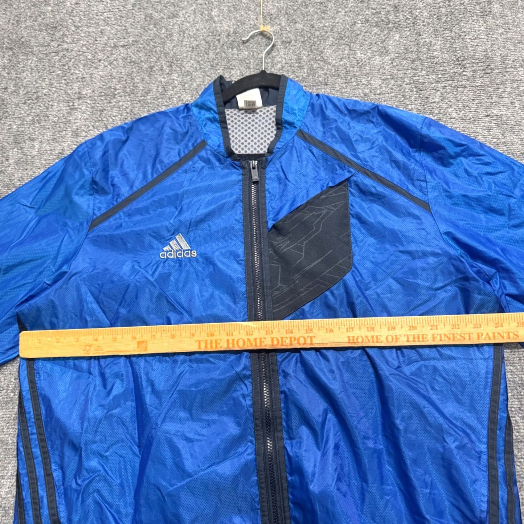 Adidas VINTAGE Adidas Windbreaker Jacket Track Jacket NYLON Light Blue Men's XL Blue Mens XL Nylon Light Blue Track Jacket Adidas Windbreaker Size US XL / EU 56 / 4 - 4 Thumbnail