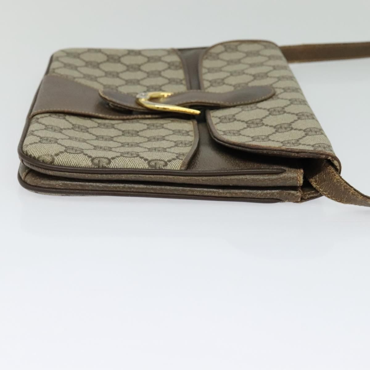 Gucci GUCCI GG Supreme Shoulder Bag Pvc Beige Gold Size ONE SIZE - 5 Thumbnail
