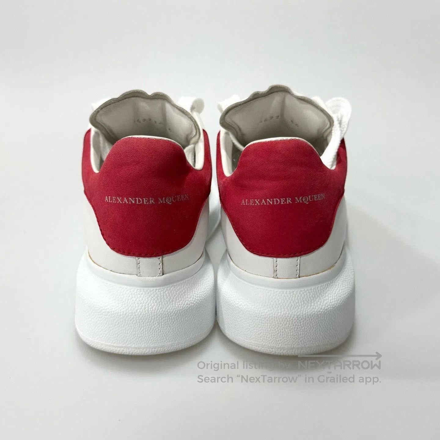 Alexander McQueen Alexander McQueen White Red Sneakers 36. Size US 5 / IT 35 - 7 Thumbnail