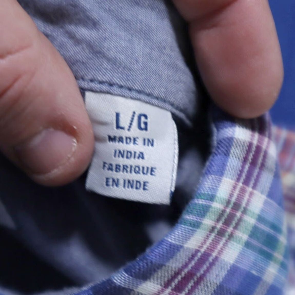 Tommy Bahama Tommy Bahama Linen Blend Short Sleeve Plaid Shirt Men's L Size US L / EU 52-54 / 3 - 6 Thumbnail