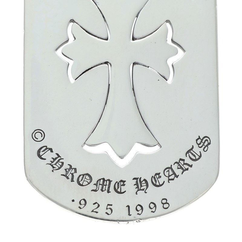 Chrome Hearts Chrome Hearts Cut Out Cross Dog Tag Necklace Size ONE SIZE - 3 Thumbnail
