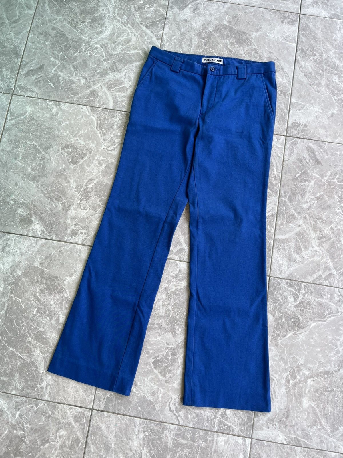Issey Miyake Issey Miyake Blue Casual Pants Size US 28 / EU 44 - 2 Thumbnail