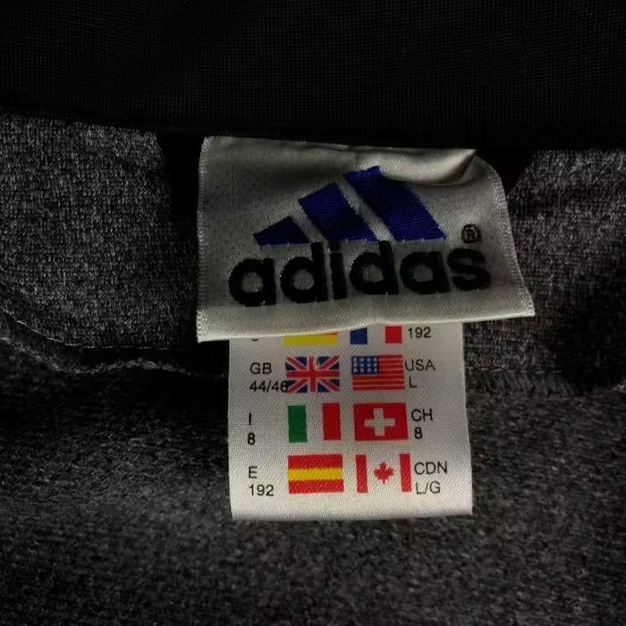 Adidas × Vintage Mens Bomber Jacket Adidas Vintage Back Big Logo Size L Size US L / EU 52-54 / 3 - 6 Thumbnail