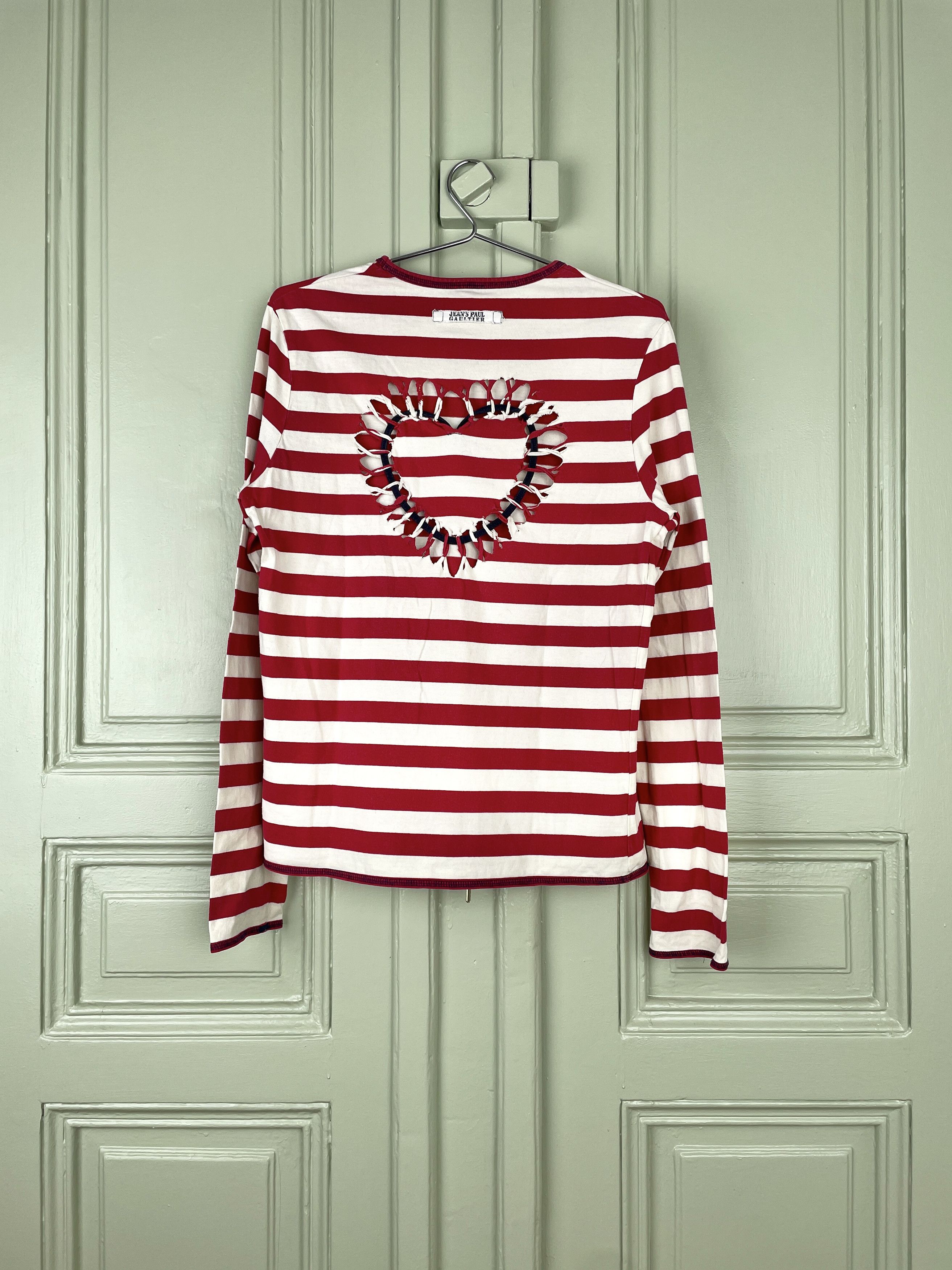 Jean Paul Gaultier Jean Paul Gaultier Sailor-Striped Heart Jean Paul Gaultier Jean Paul Gaultier Sailor-Striped Heart
