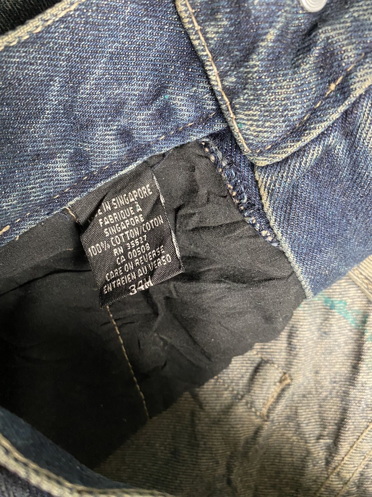 If Six Was Nine Marithe Francois Girbaud Jeans Size US 33 - 4 Thumbnail